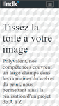 Mobile Screenshot of ndk-design.fr